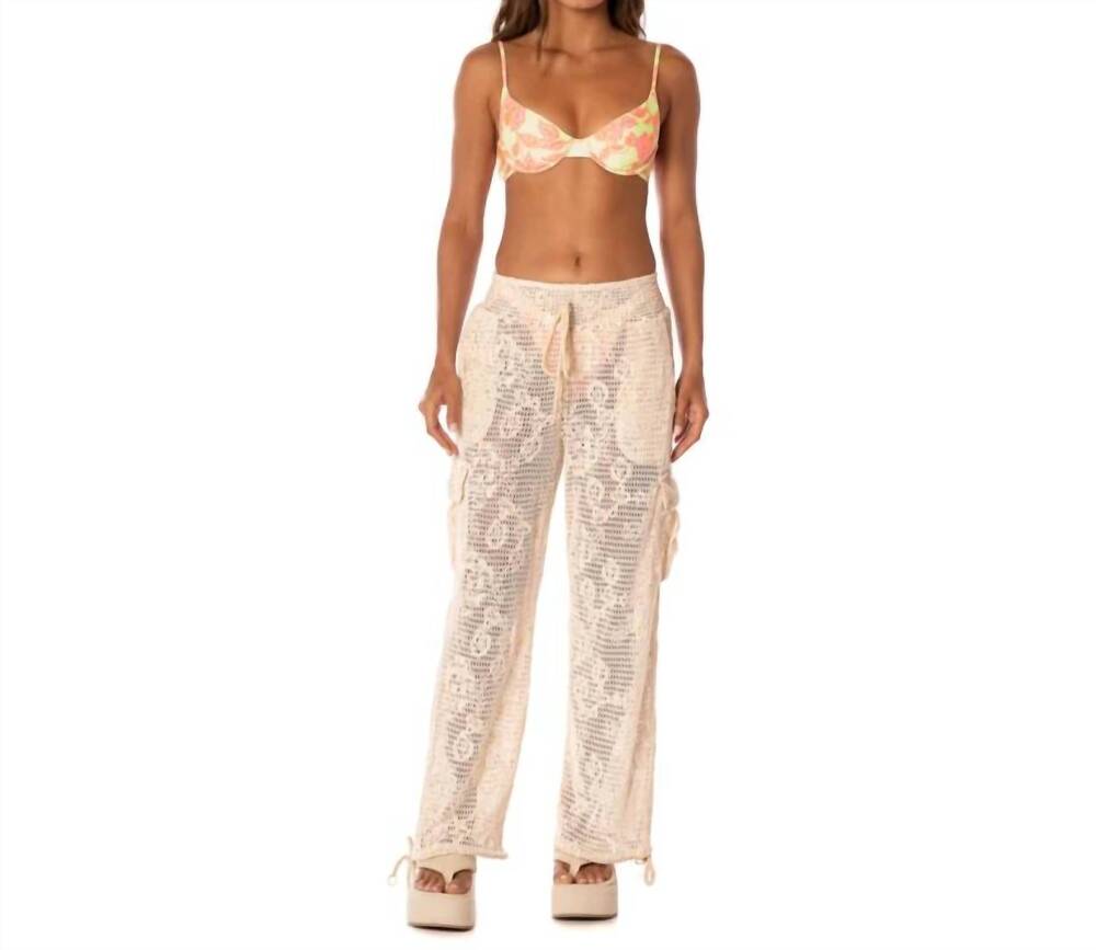 NEW MAAJI elodie pant in white